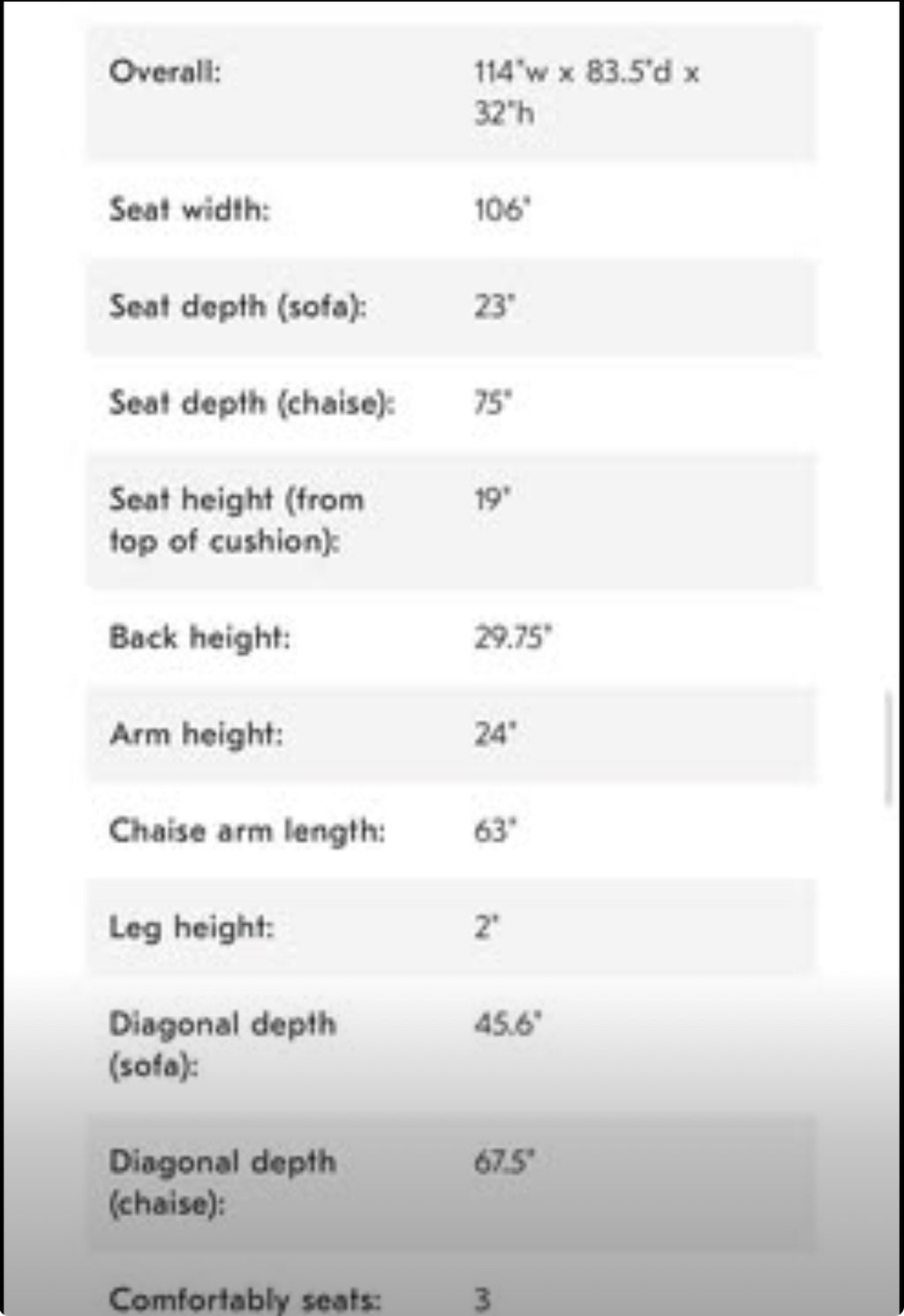 West Elm Marin 114” 2-Piece Bumper Chaise Sectional in Alabaster, Performance Basketweave